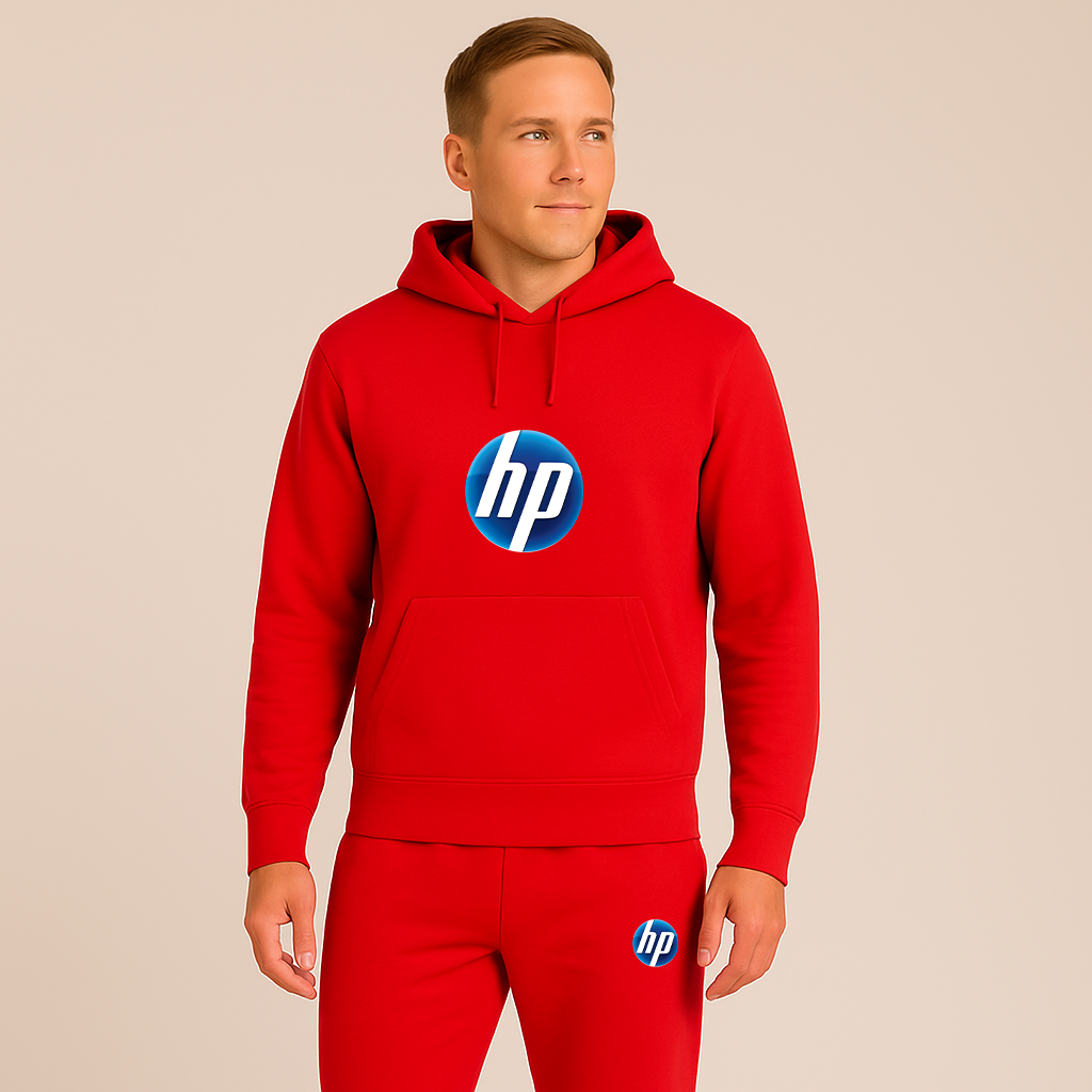 Men's HP Logo Hoodie Joggers Set