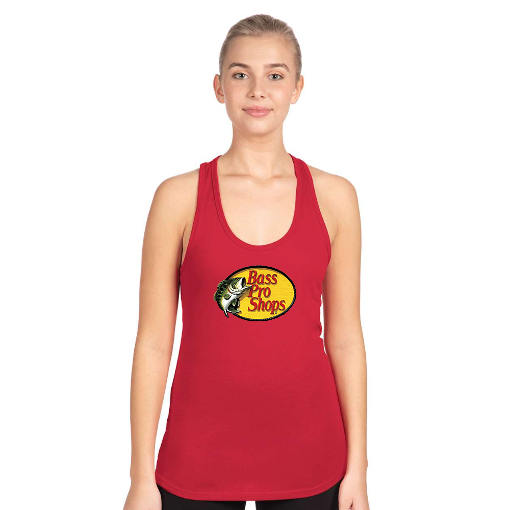 Women's Bass Pro Shops Logo Next Level Ideal Racerback Tank