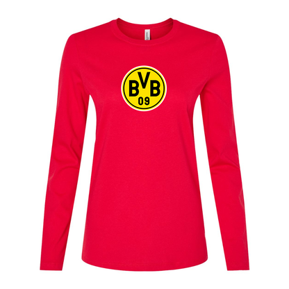 Women's Borussia Dortmund BVB FC Long Sleeve T-Shirt