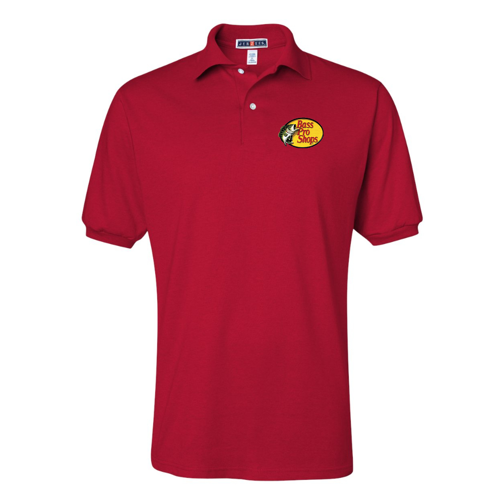 Men's Bass Pro Shops Logo JERZEES  SpotShield polo
