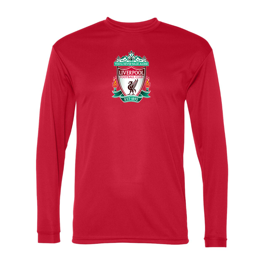 Men’s Liverpool Football Club Est.1892  - C2 Sport - Performance Long Sleeve T-Shirt - 5104