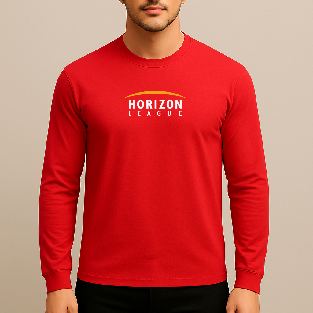 Men's Horizon League Logo Long Sleeve T-Shirt