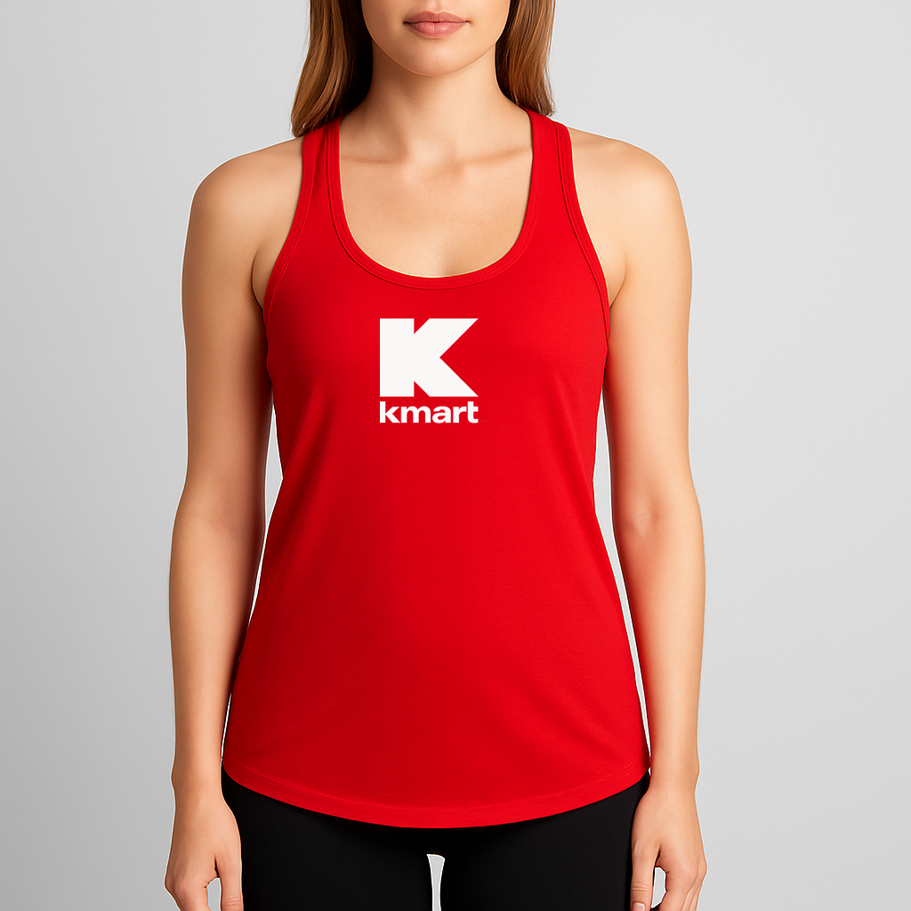 Women's Kmart Logo Next Level Ideal Racerback Tank