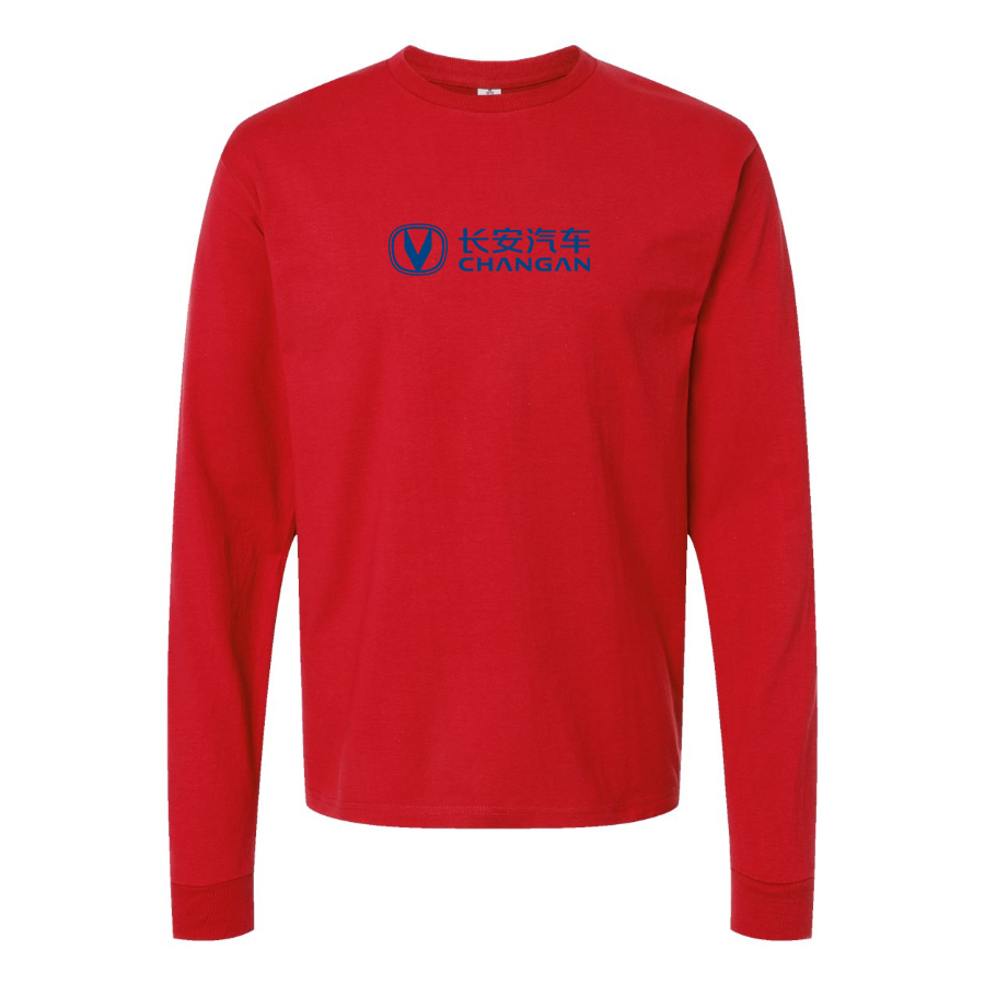 Men's Changan Logo Long Sleeve T-Shirt