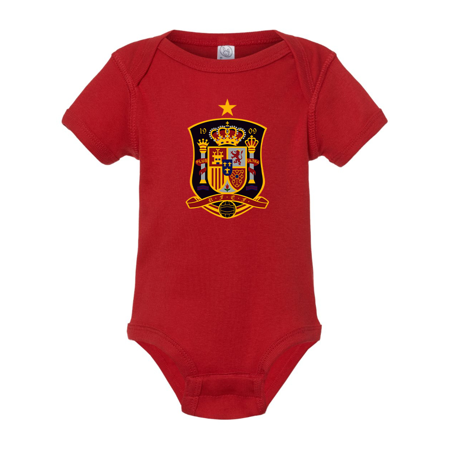Spain National Soccer Team Baby Romper Onesie