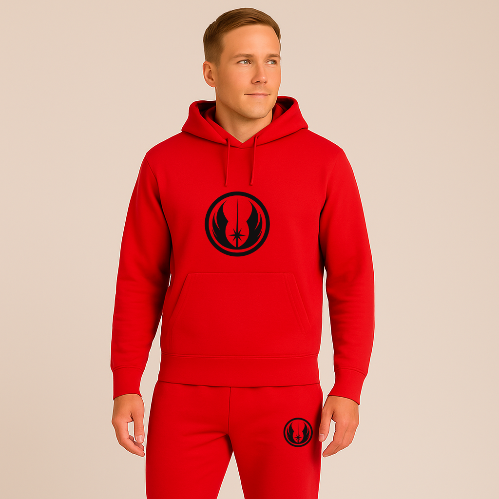 Men's Jedi Star Wars Movie Hoodie Joggers Set