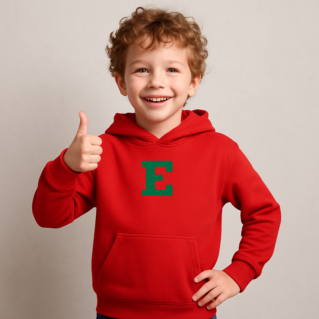 Youth Eastern Michigan Eagles Logo Pullover Hoodie