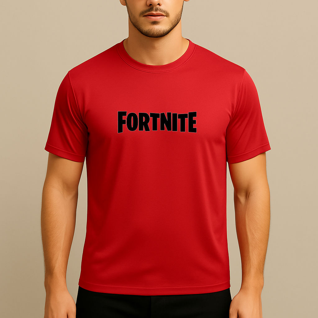 Men's Fortnite Battle Royale Game Polyester T-Shirt