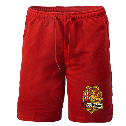 Men's Gryffindor Harry Potter Movie Team Athletic Fleece Shorts