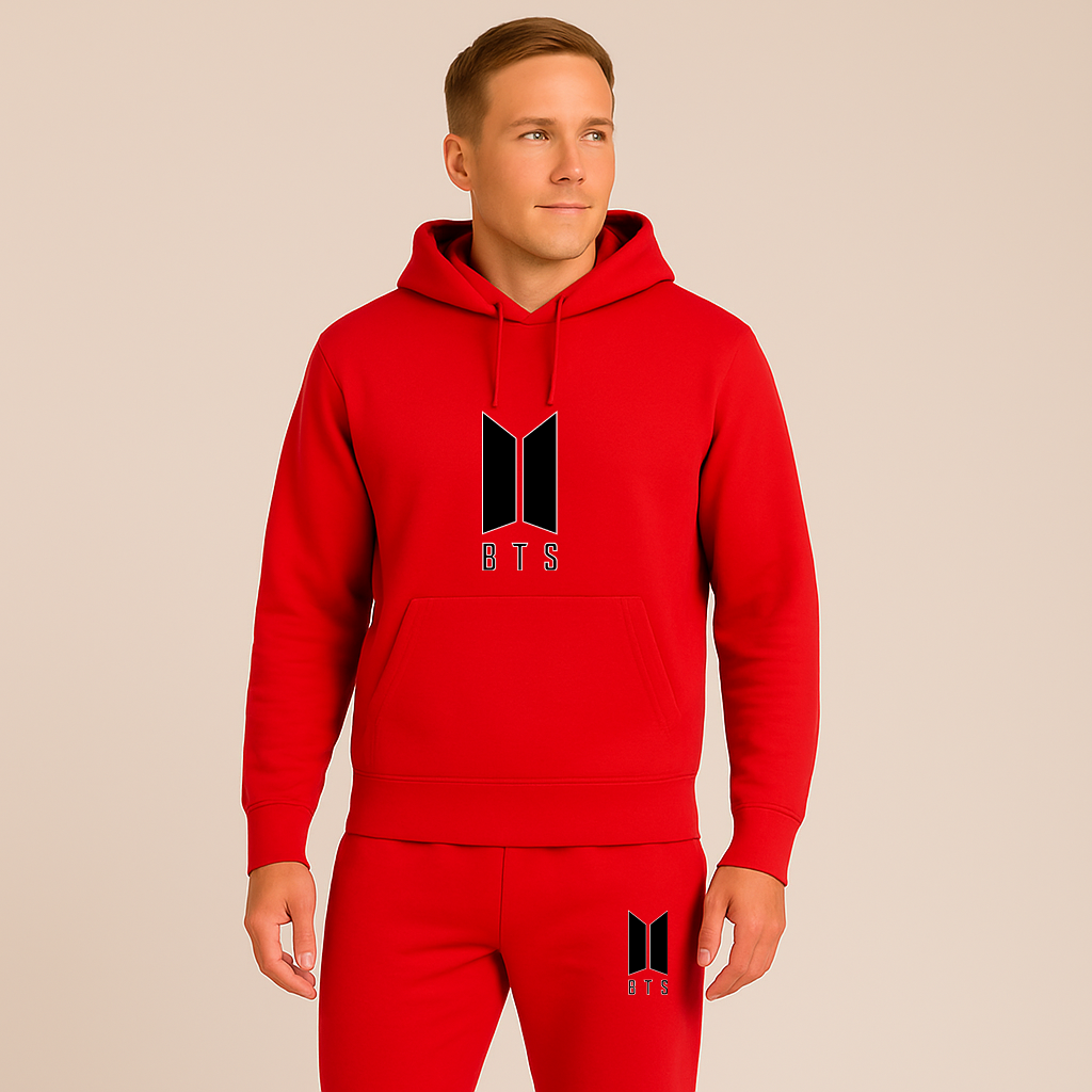Men's BTS Music Hoodie Joggers Set