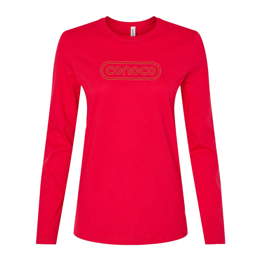 Women's Conoco Gas Station Long Sleeve T-Shirt