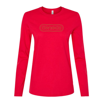 Women's Conoco Gas Station Long Sleeve T-Shirt