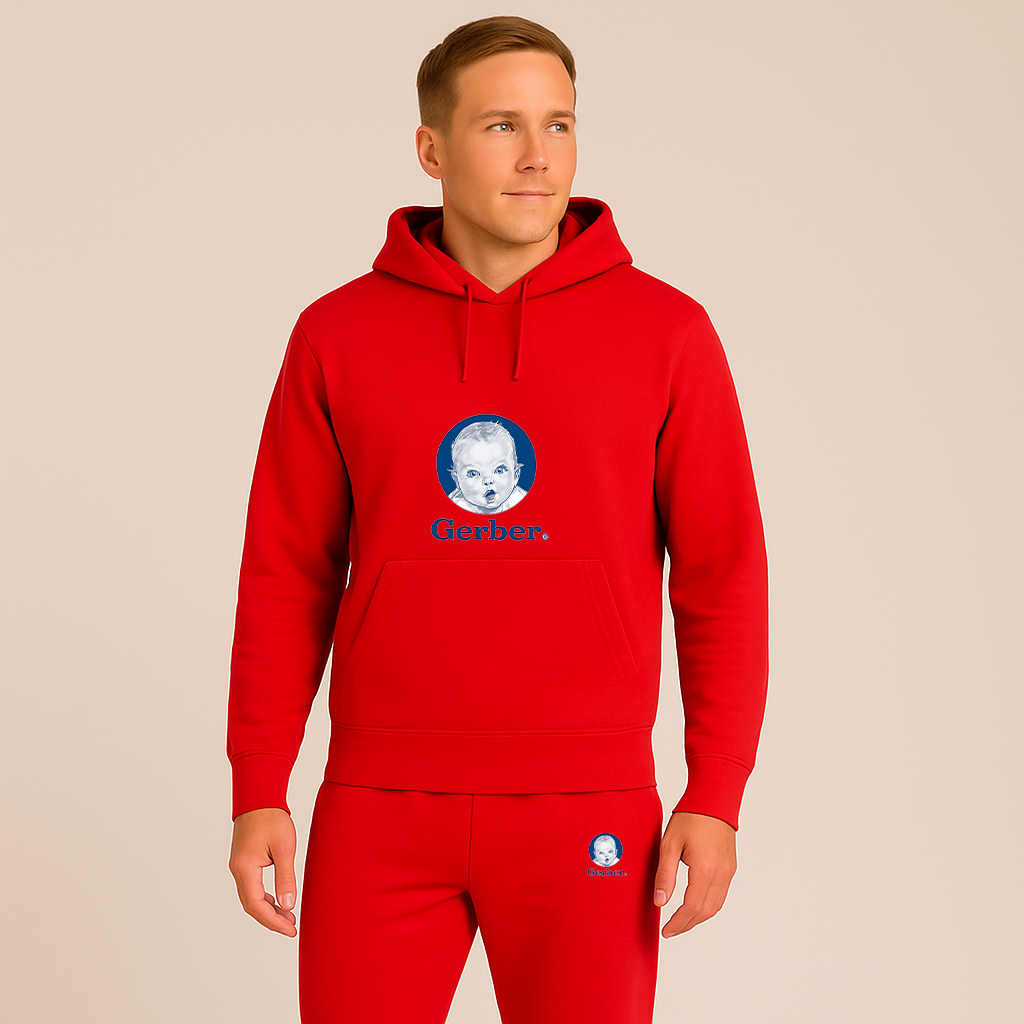 Men's Gerber Life Insurance Logo Hoodie Joggers Set