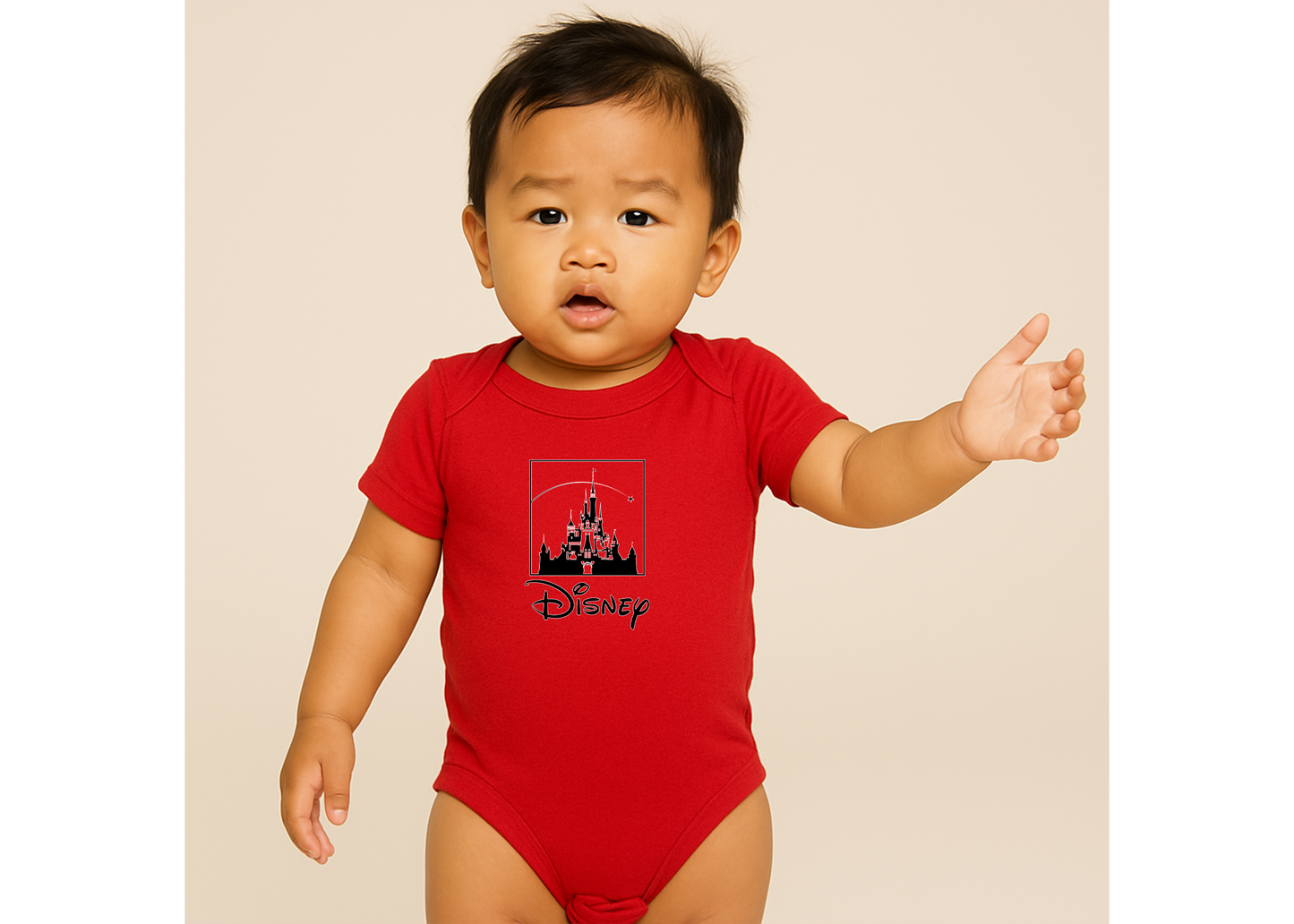 Walt Disney Cartoon Baby Romper Onesie