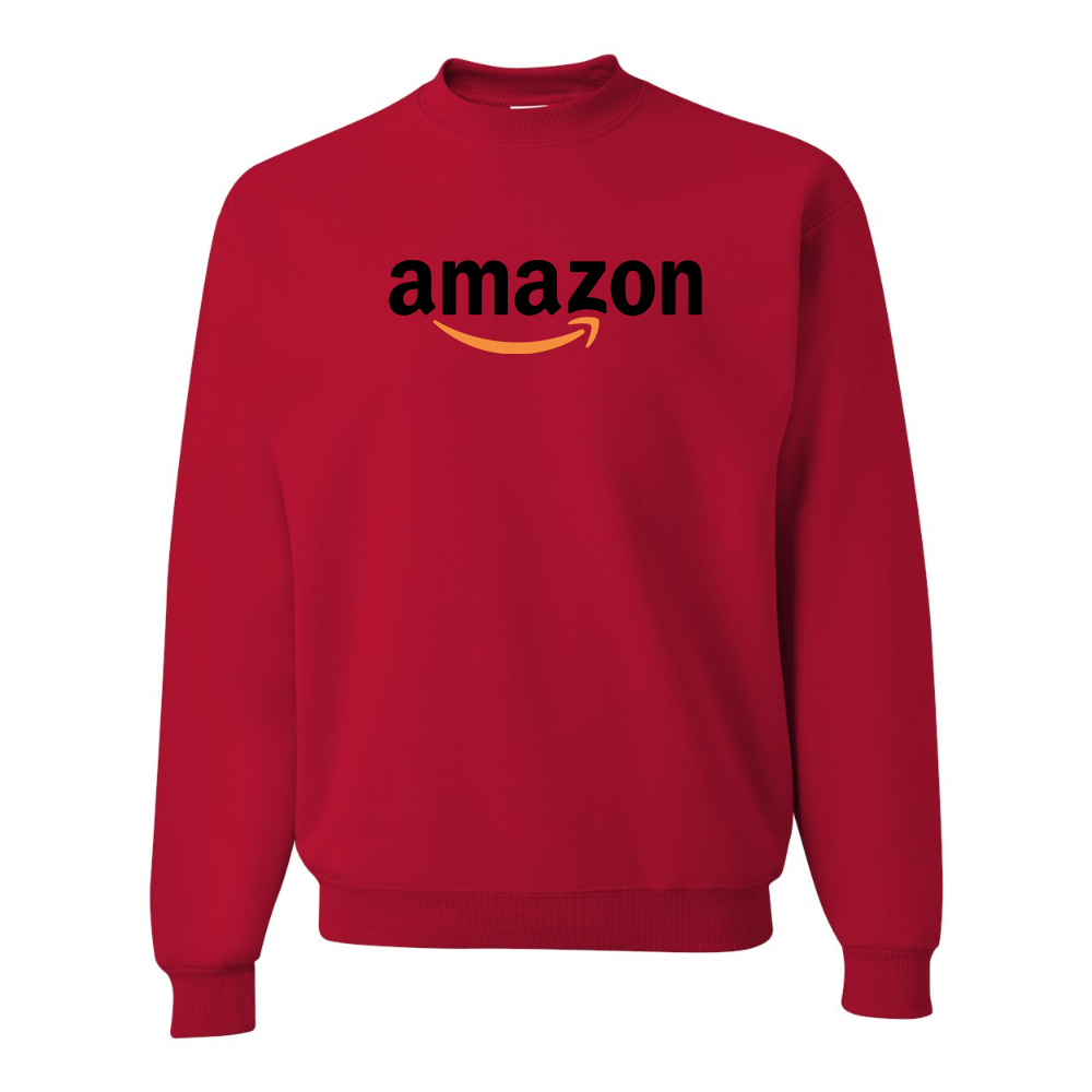 Men's Amazon Logo  JERZEES NuBlend Crewneck Sweatshirt