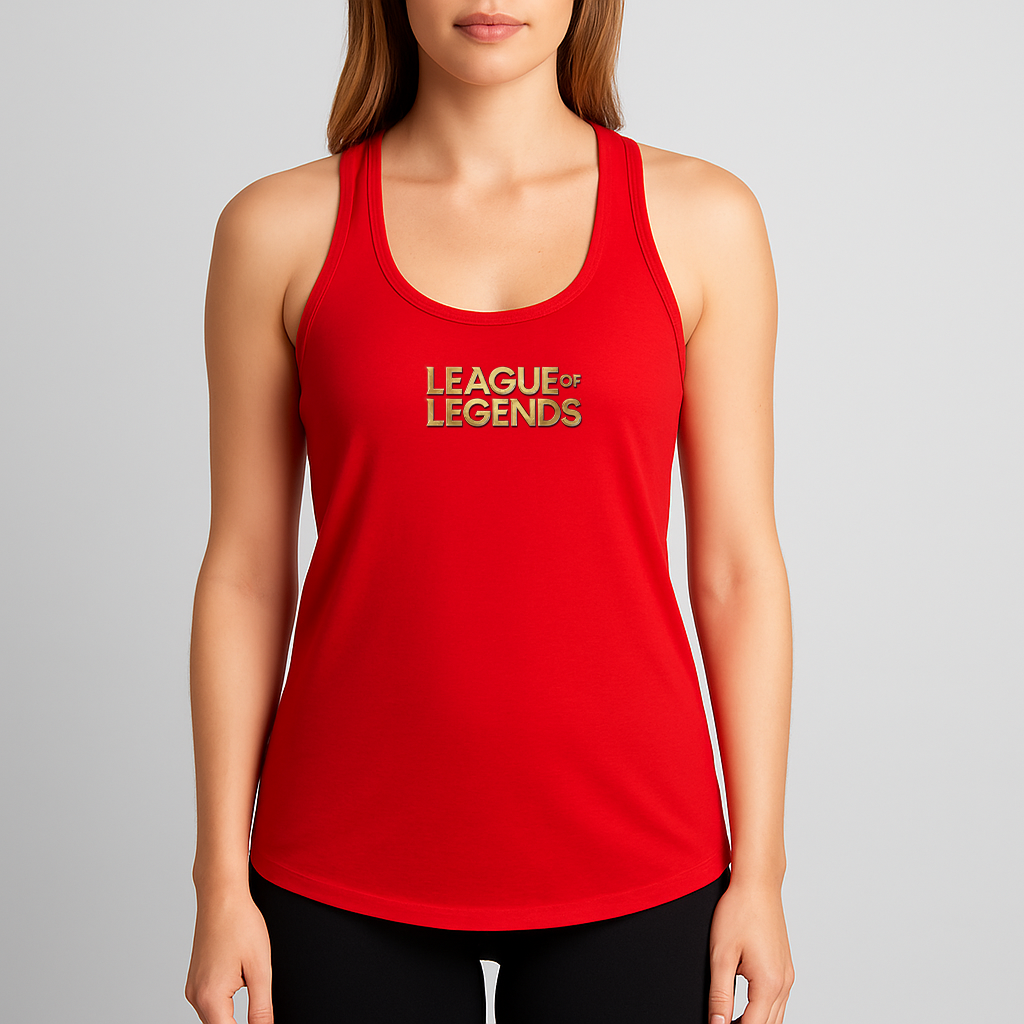 Women's League of Legends Game Racerback Tank Top