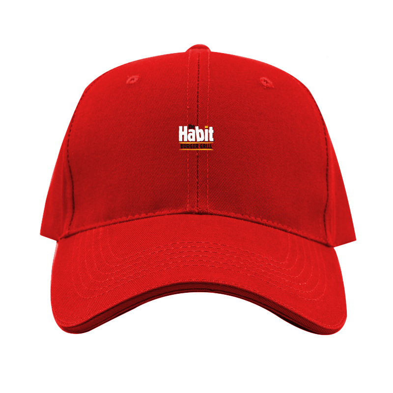 The Habit Burger Grill Logo Dad Baseball Cap Hat