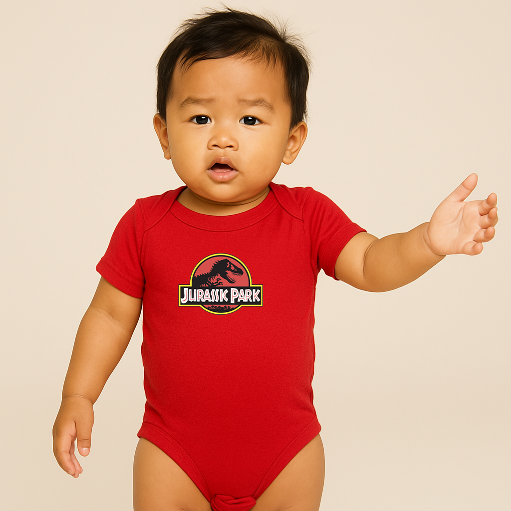 Jurassic Park Movie Baby Romper Onesie