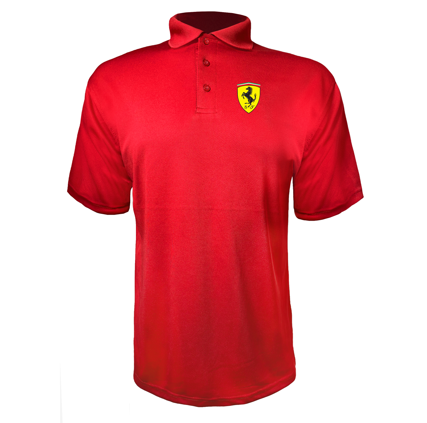 Men’s Ferrari Motorsport Car Polyester Polo