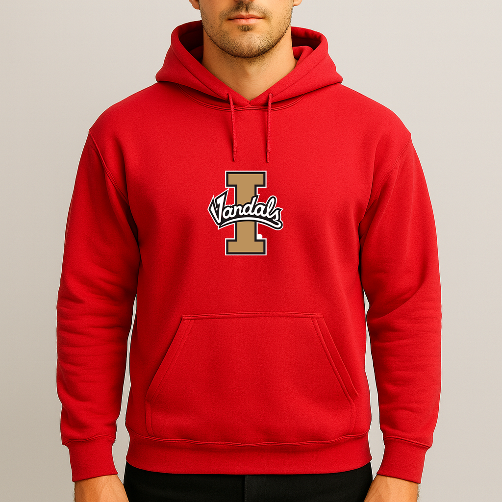 Men's Idaho Vandals Logo Pullover Hoodie