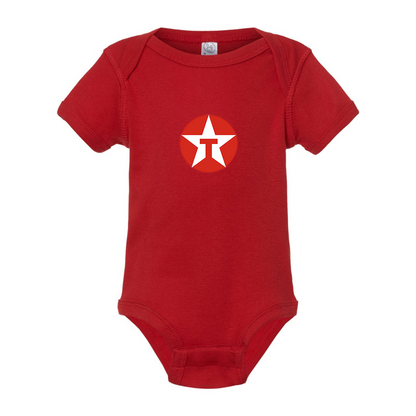 Texaco Logo Rabbit Skins Infant Baby Rib Bodysuit