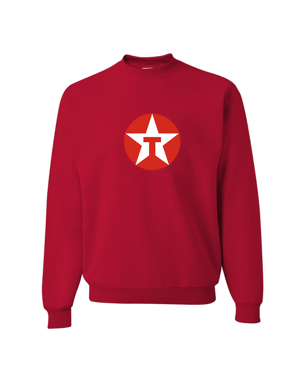 Men's Texaco Logo  JERZEES NuBlend Crewneck Sweatshirt
