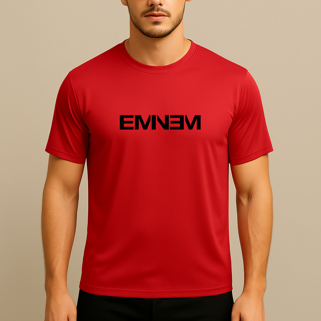 Men's Eminem Music Polyester T-Shirt