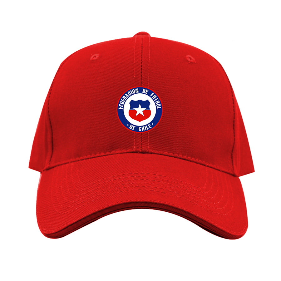 Chile National Soccer Team  Dad Baseball Cap Hat