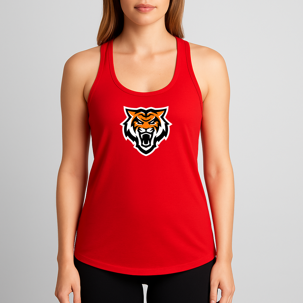 Women's Idaho State Bengals Logo Next Level Ideal Racerback Tank