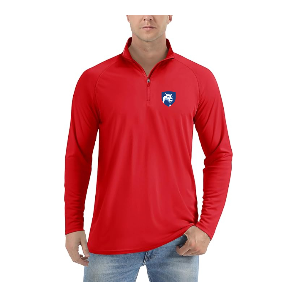 Men's Penn State Symbol Lightweight Quarter-Zip Athletic Shirt Long Sleeve Performance Wear