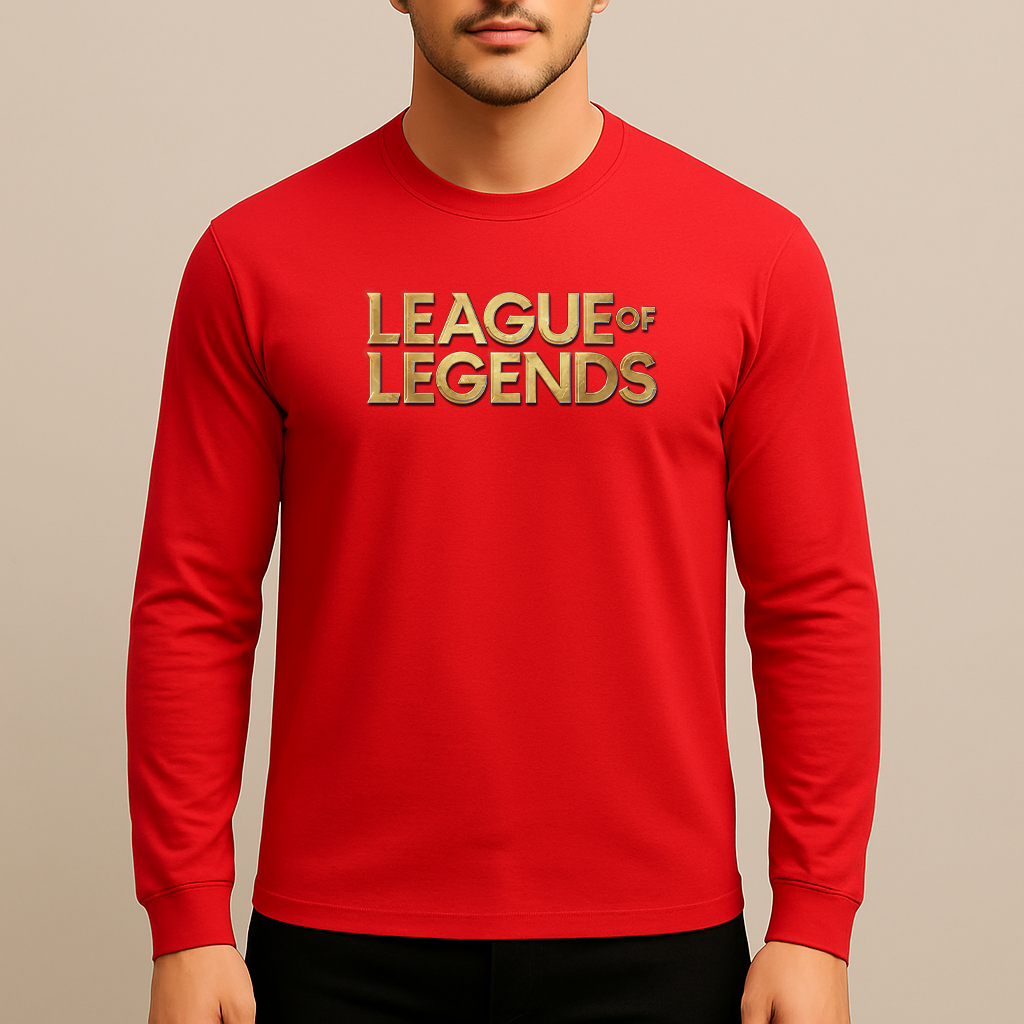Men's League of Legends Game Long Sleeve T-Shirt