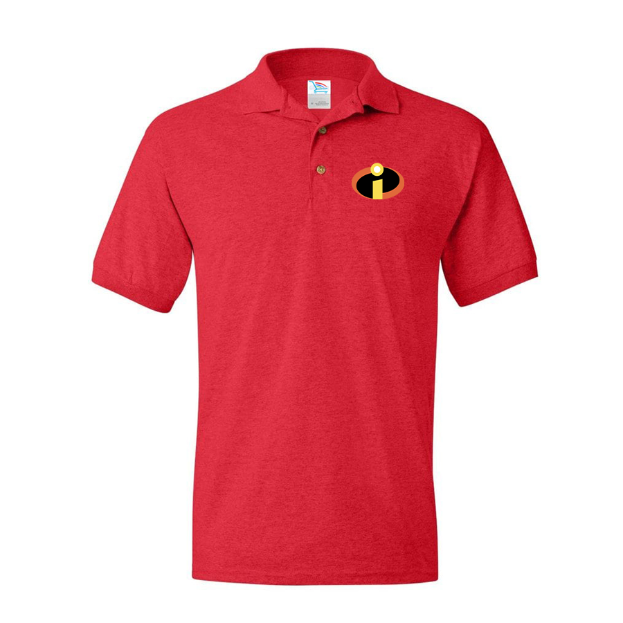 Men's The Incredibles Cartoon Dry Blend Polo