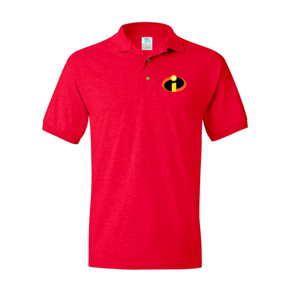 Men's The Incredibles Cartoon Dry Blend Polo