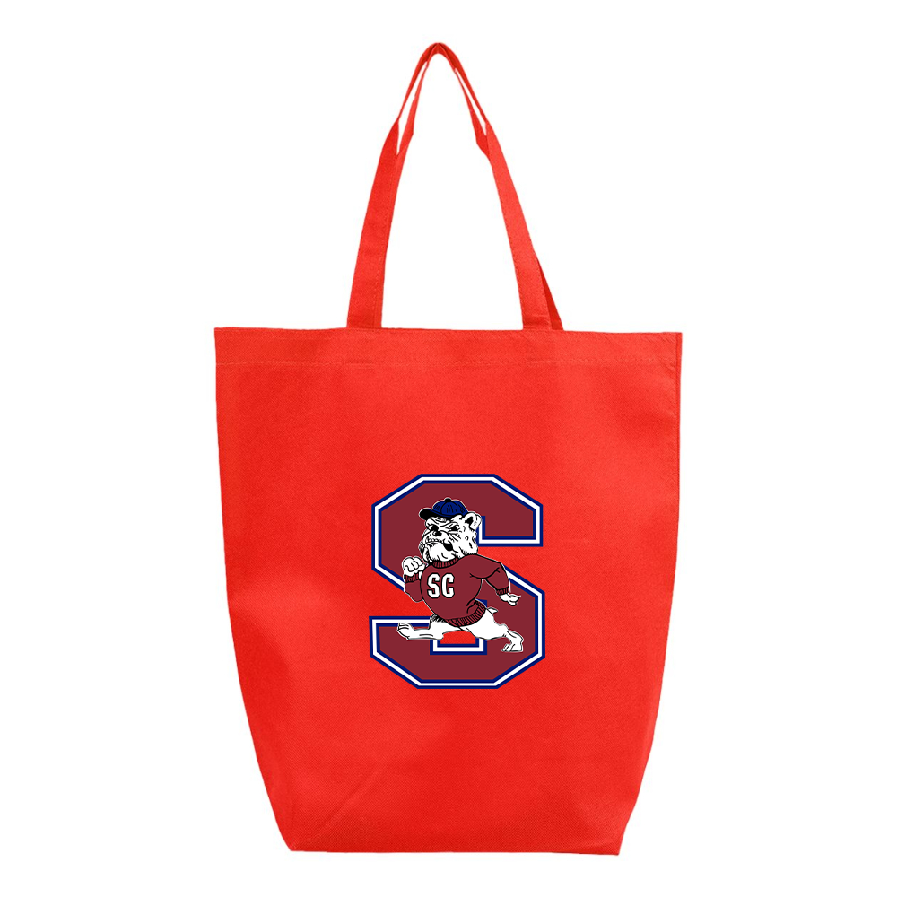 South Carolina State Bulldogs Logo Q-Tees Non-Woven Gusset Bottom Tote