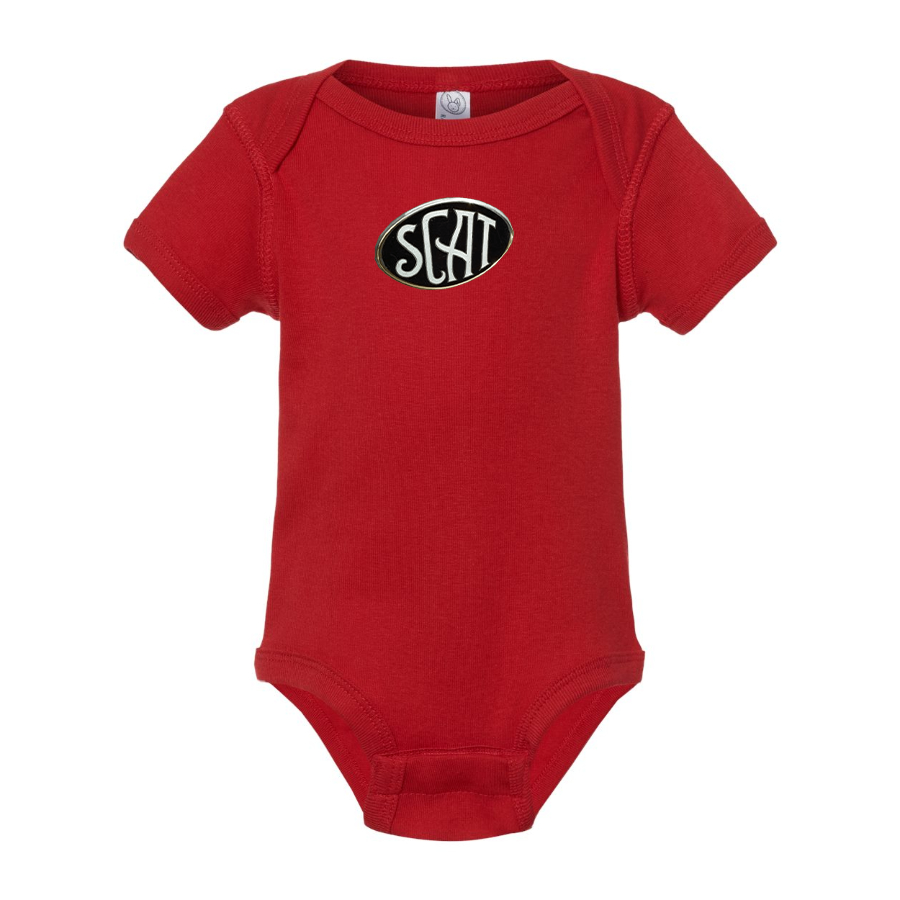 SCAT Logo Baby Romper Onesie