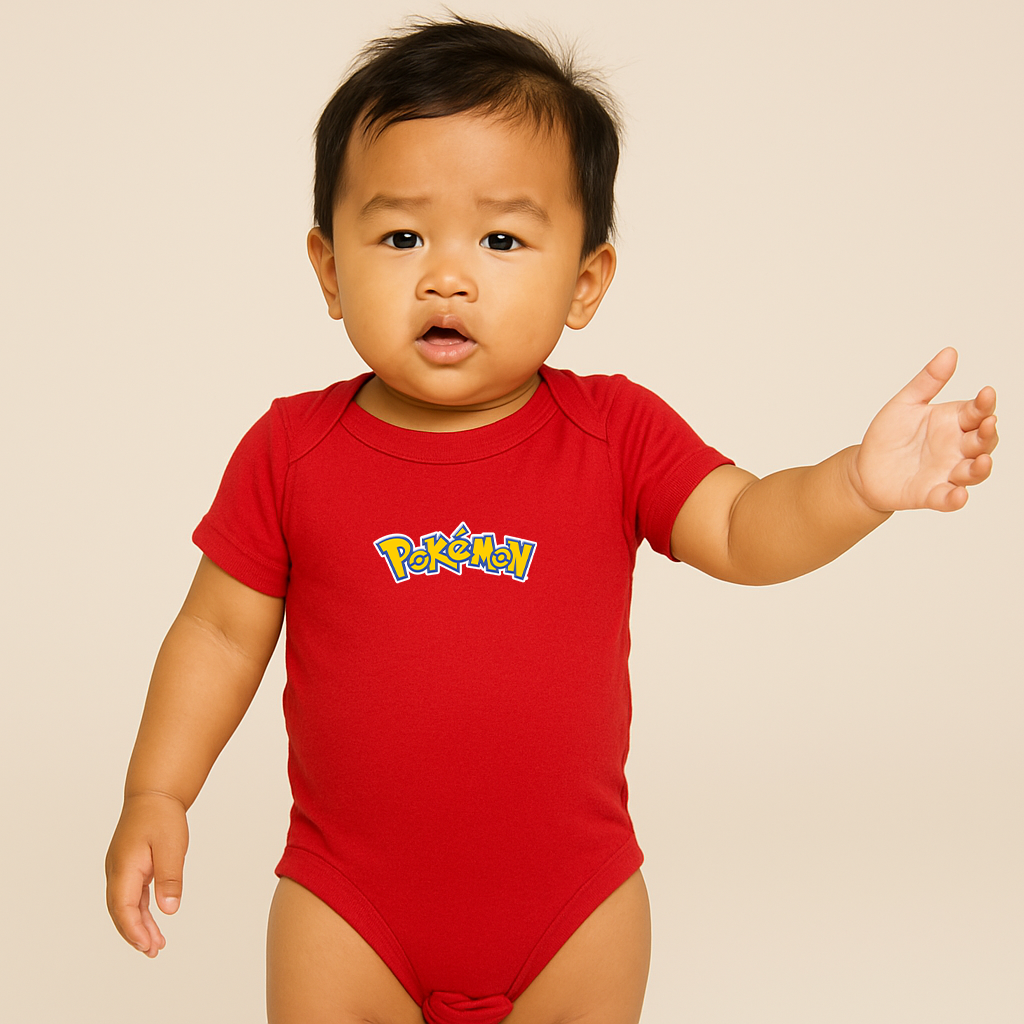 Pokemon Cartoon Baby Romper Onesie