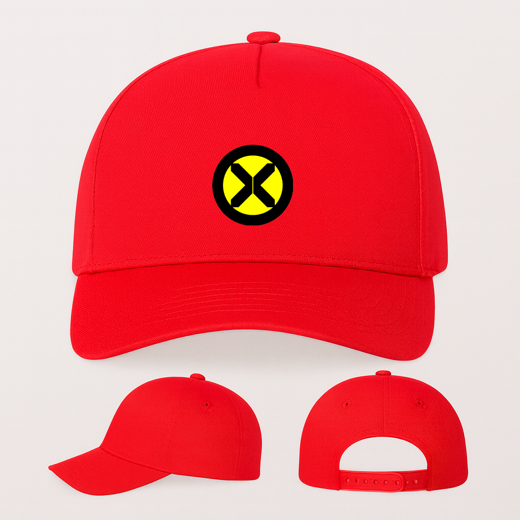 X-Men Marvel Comics Superhero Five Panel Twill Snapback Cap