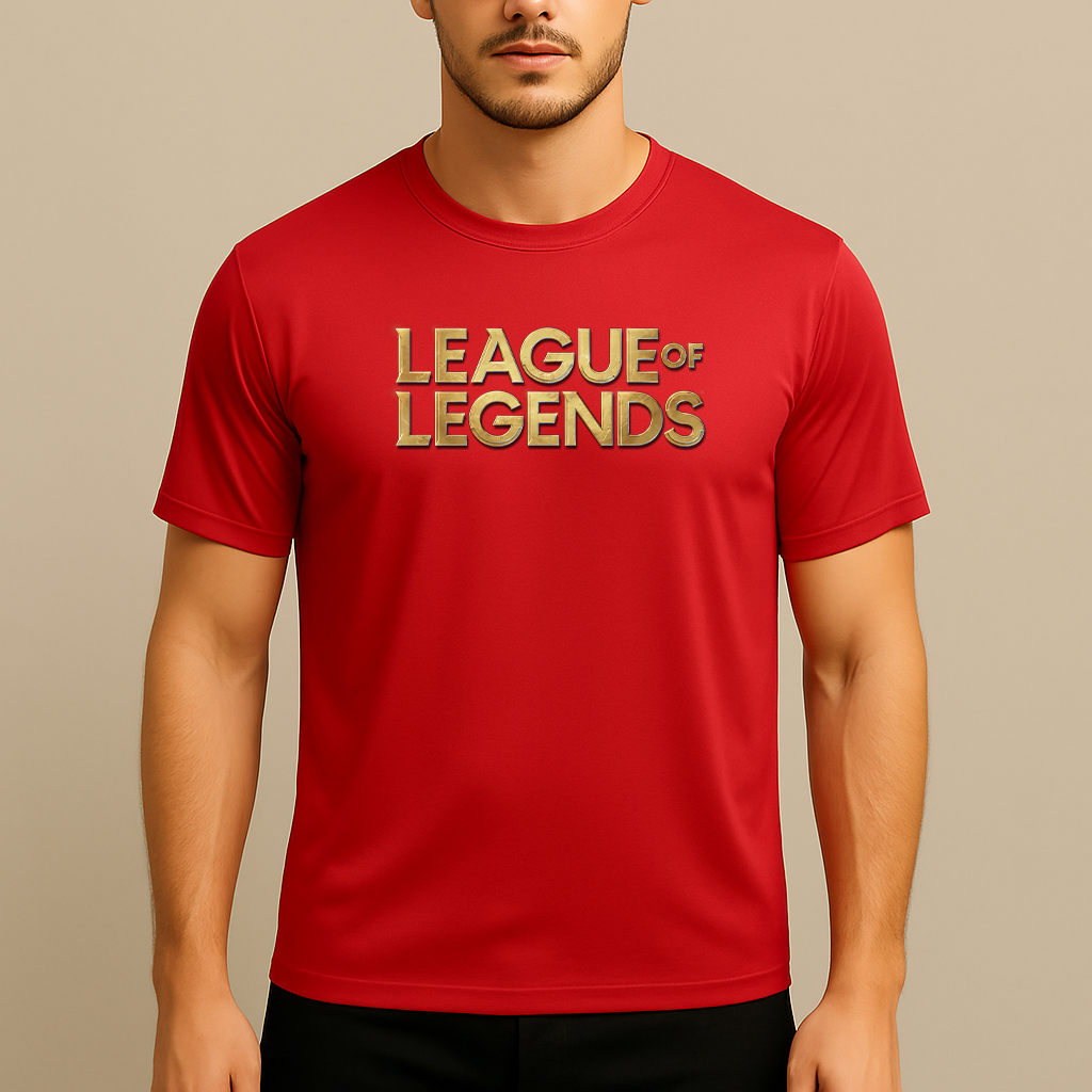 Men's League of Legends Game Polyester T-Shirt