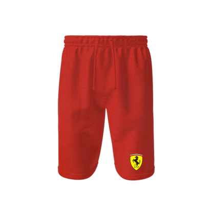 Men’s Ferrari Motorsport Car Athletic Fleece Shorts