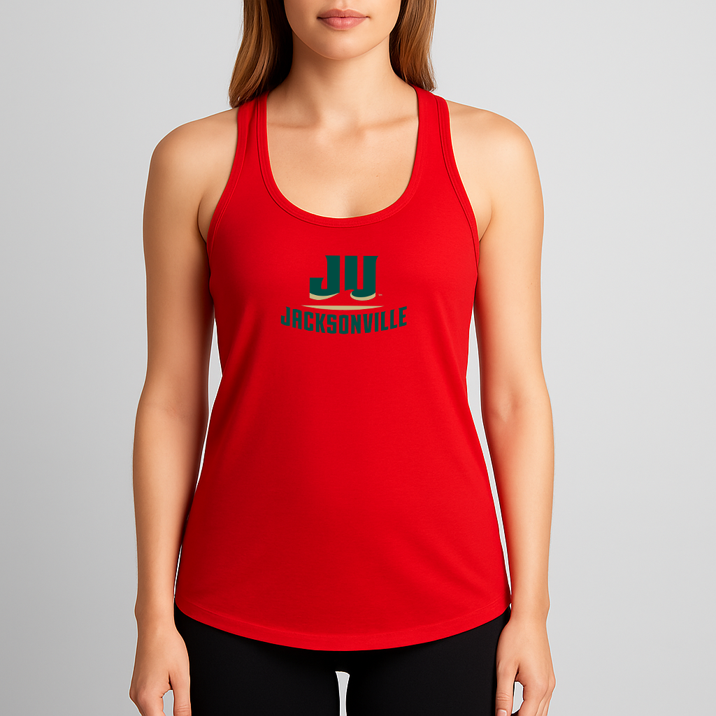 Women's Jacksonville Dolphins Logo Next Level Ideal Racerback Tank