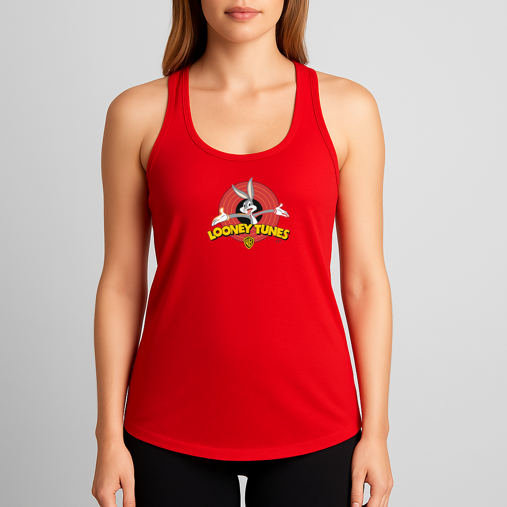 Women's Looney Tunes Warner Brothers Cartoon Racerback Tank Top