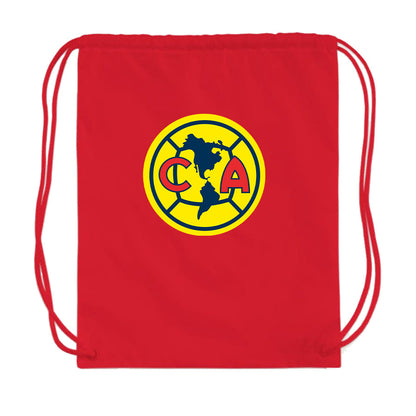 Club America Football Drawstring Bag