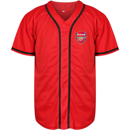 Men's Arsenal Soccer Baseball Jersey