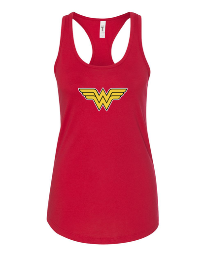 Women's Wonder Woman Superhero Racerback Tank Top