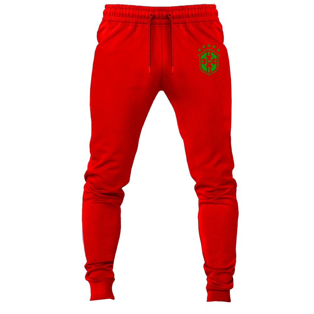 Men's Brazil Soccer Joggers Sweatpants