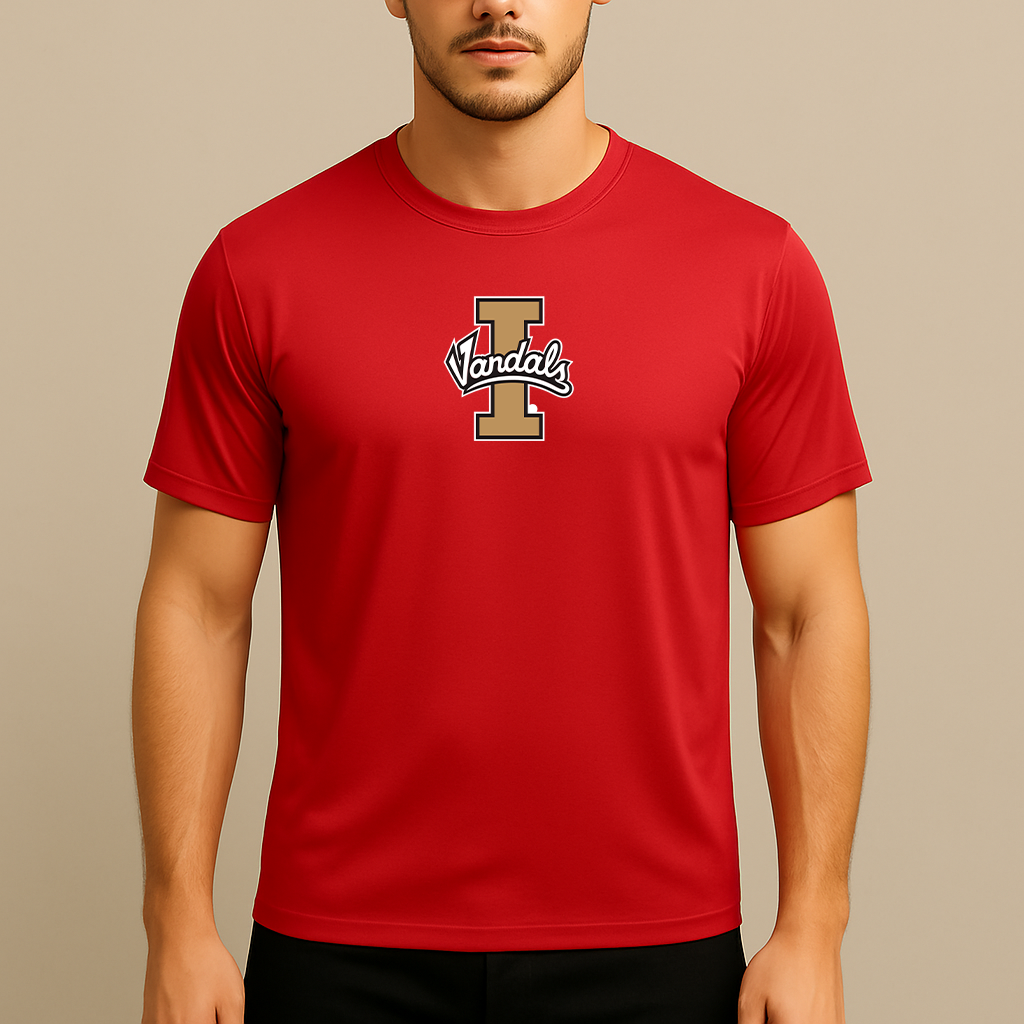 Men's Idaho Vandals Logo Polyester T-Shirt