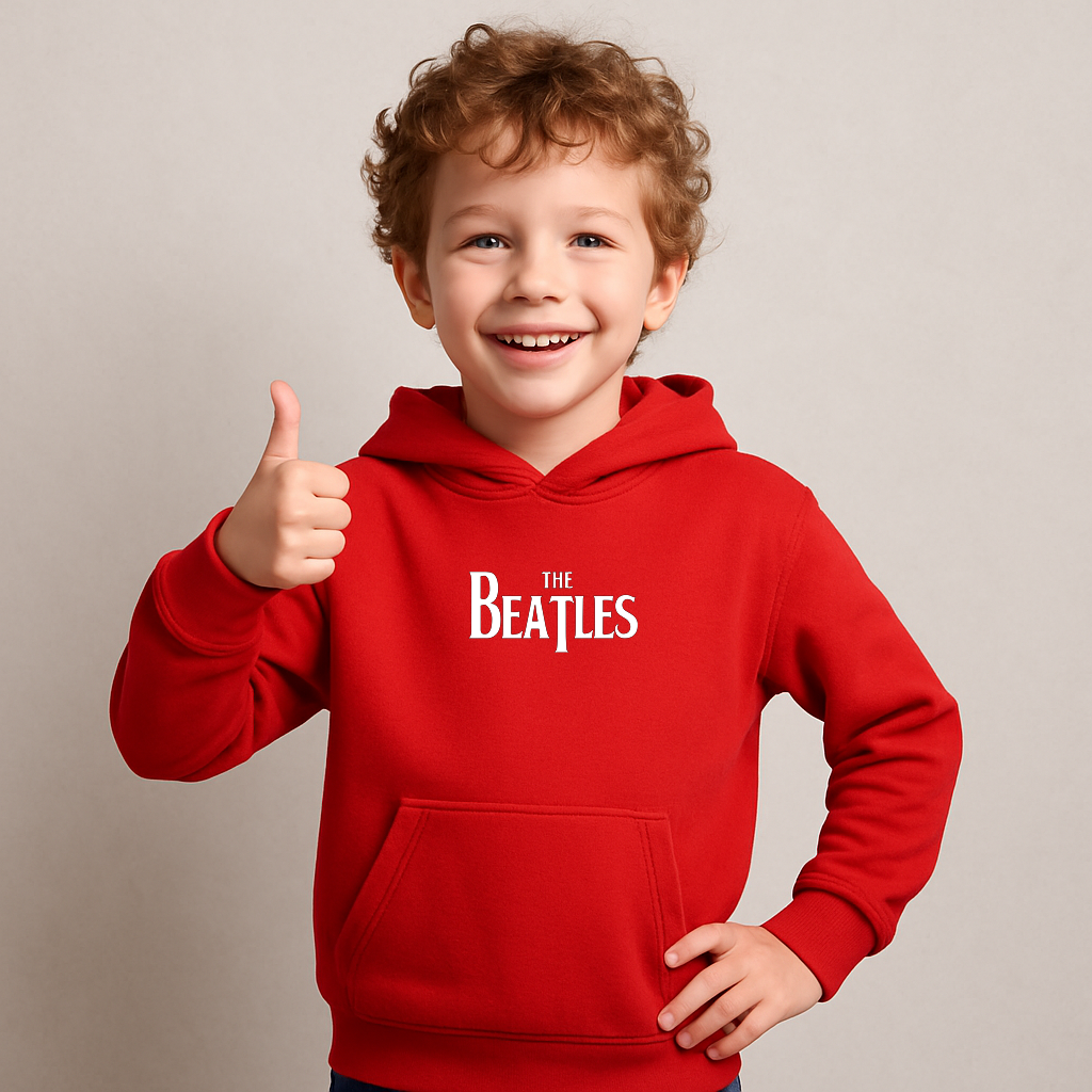 Youth Kids The Beatles Music Pullover Hoodie