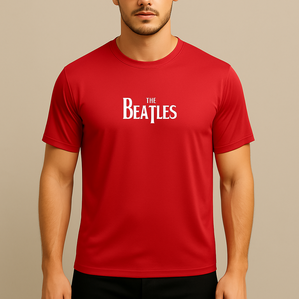 Men's The Beatles Music Polyester T-Shirt