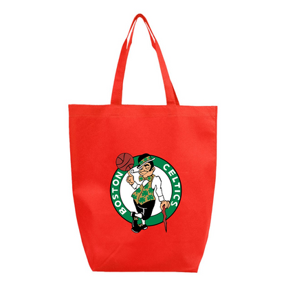 Boston Celtics Logo Q-Tees Non-Woven Gusset Bottom Tote