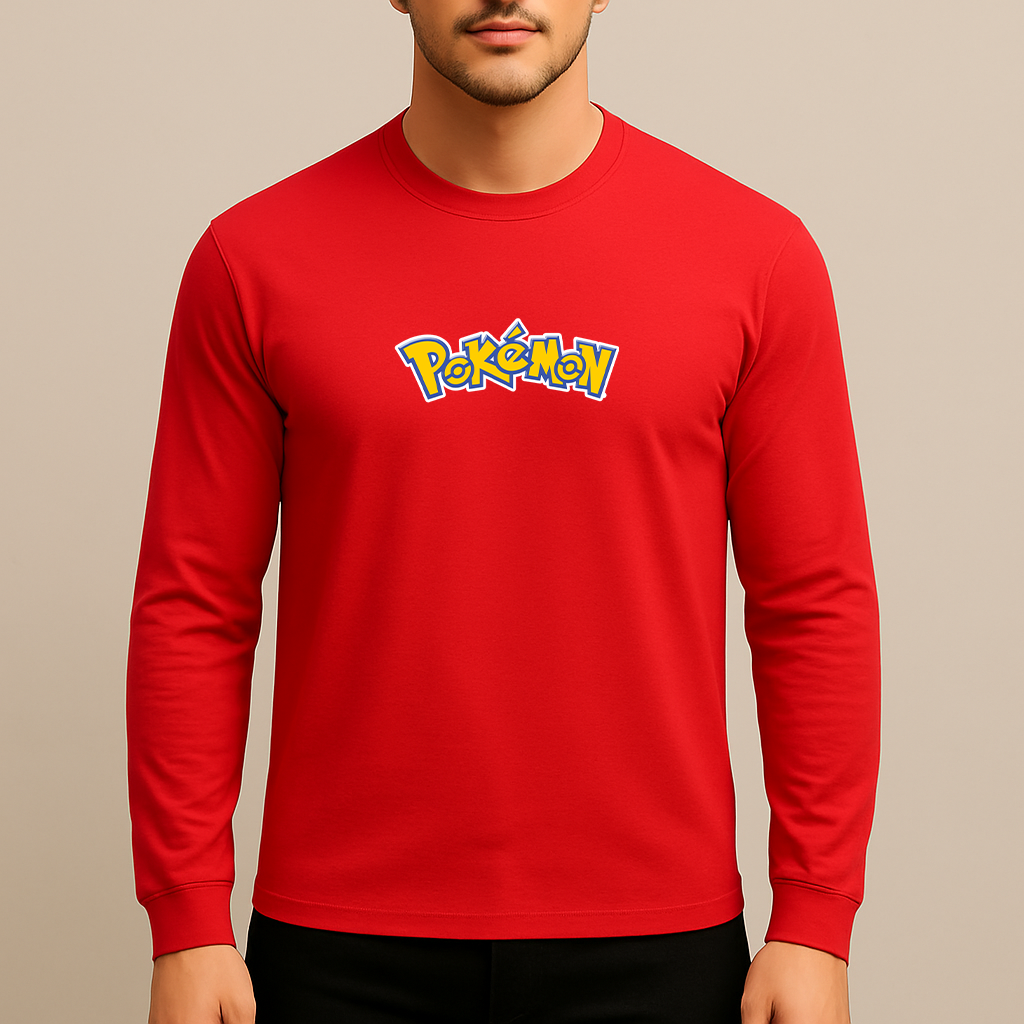 Pokemon Cartoon Long Sleeve T-Shirt